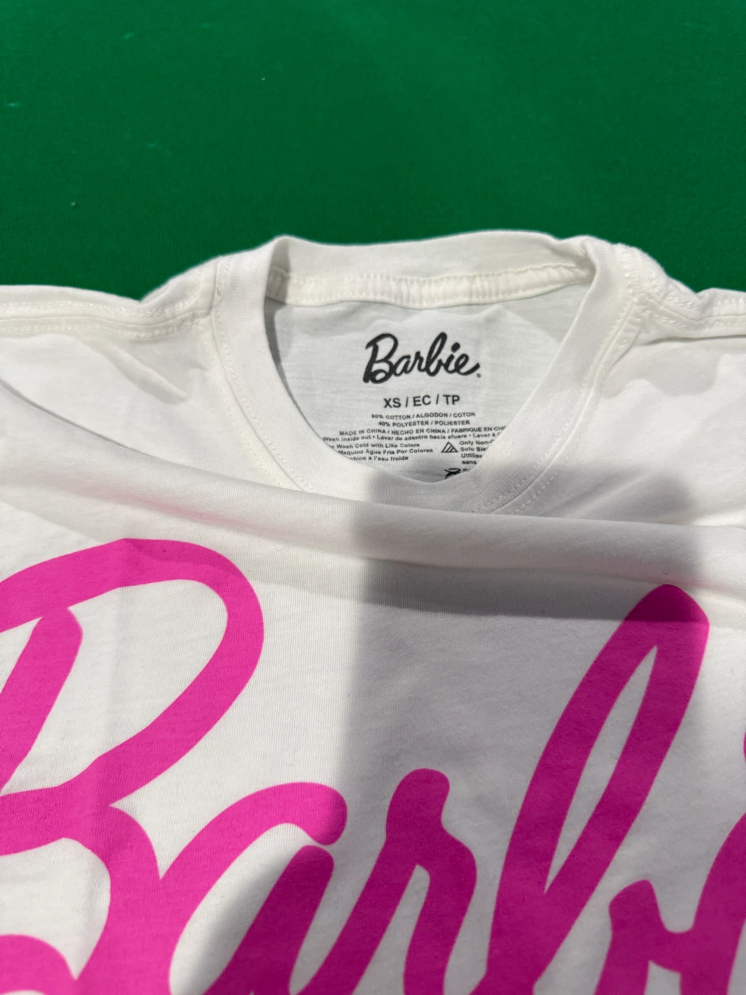 Barbie White T-Shirt XS - photo 2