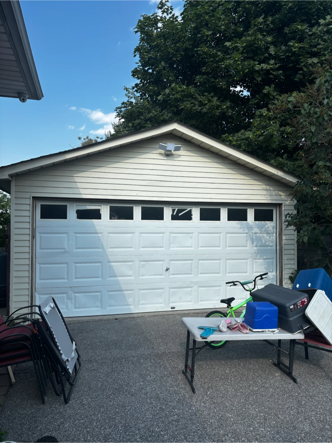 16 by 7 garage door