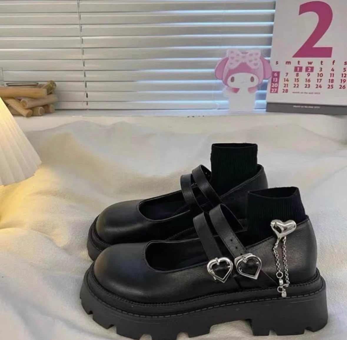 Black Mary Jane Shoes kids size 2