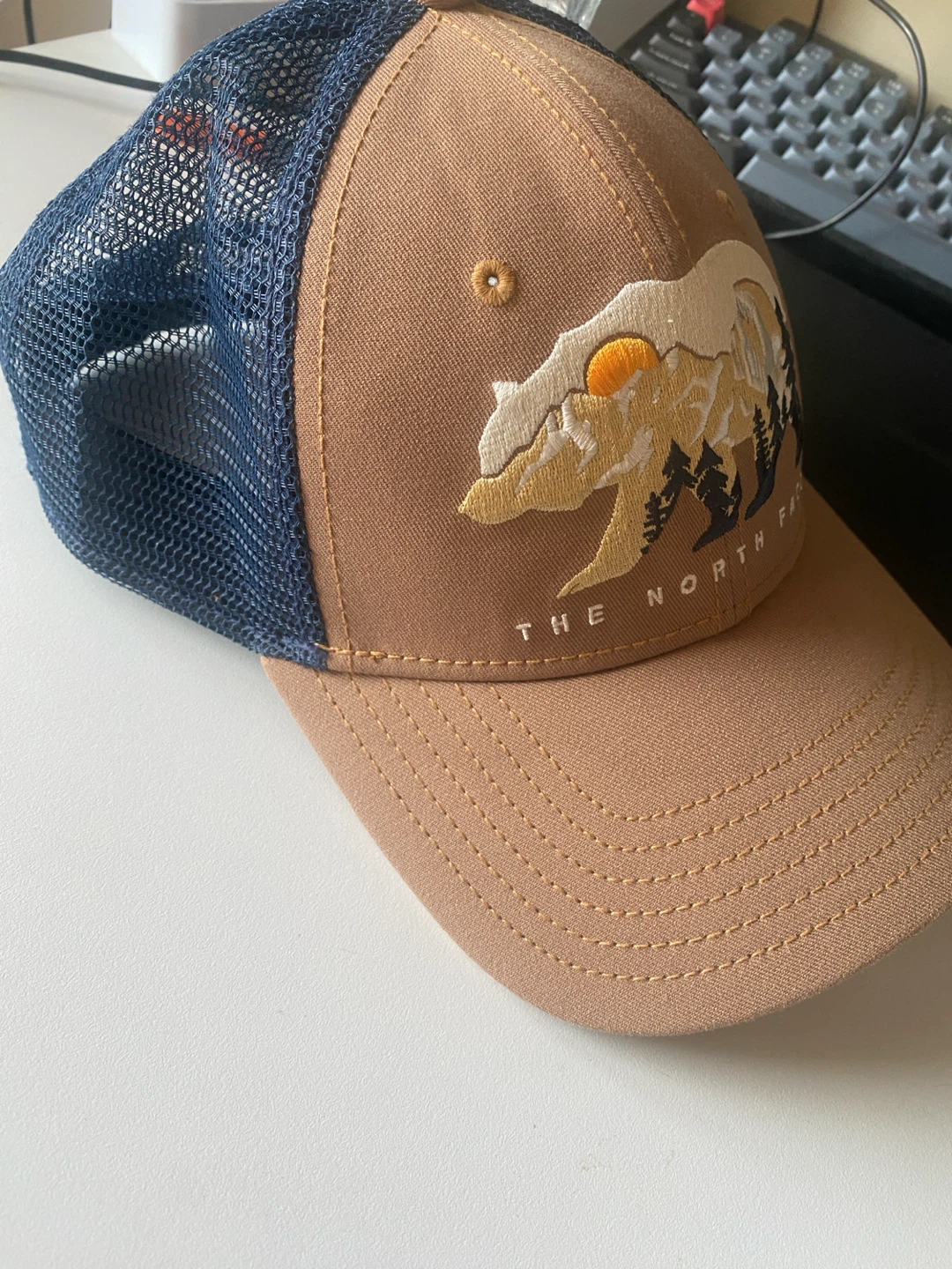 The North Face Trucker Hat - Brown/Blue - photo 2