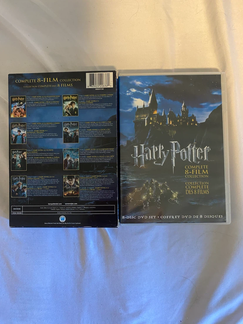 Harry Potter  DVD Set (doesn’t have order of Phoenix)
