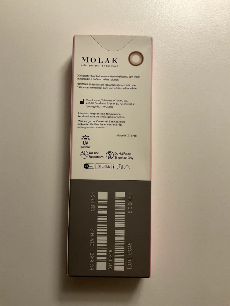 MOLAK Dollish Brown 1 Day Contact Lenses -4.00D - photo 2