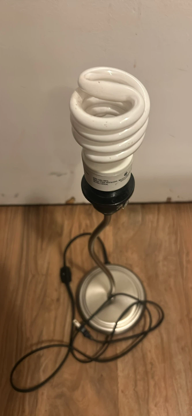 Spiral Bulb Table Lamp