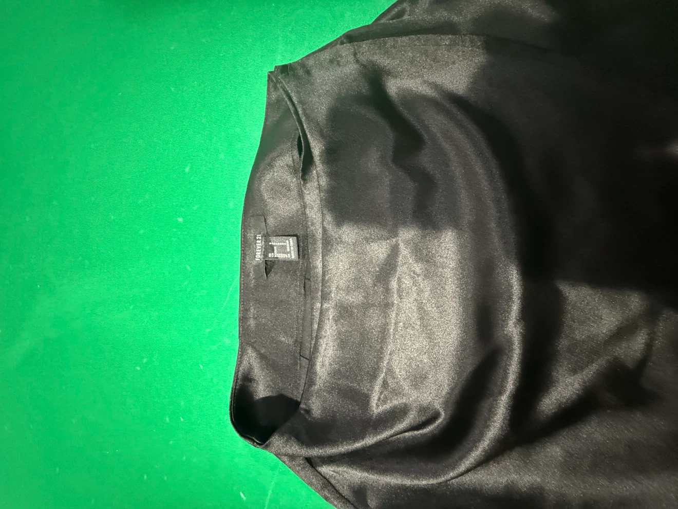 Forever 21 Black Satin Skirt - photo 2