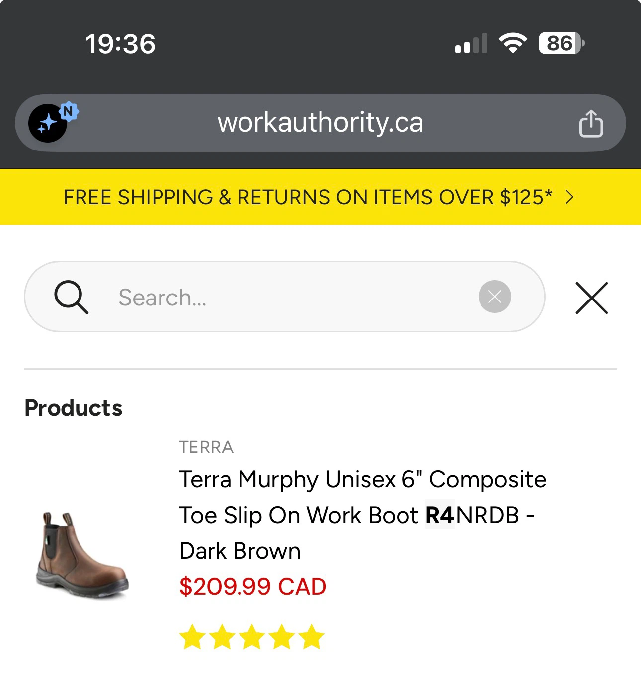 Terra Murphy Composite Safety Toe Work Boots - photo 2