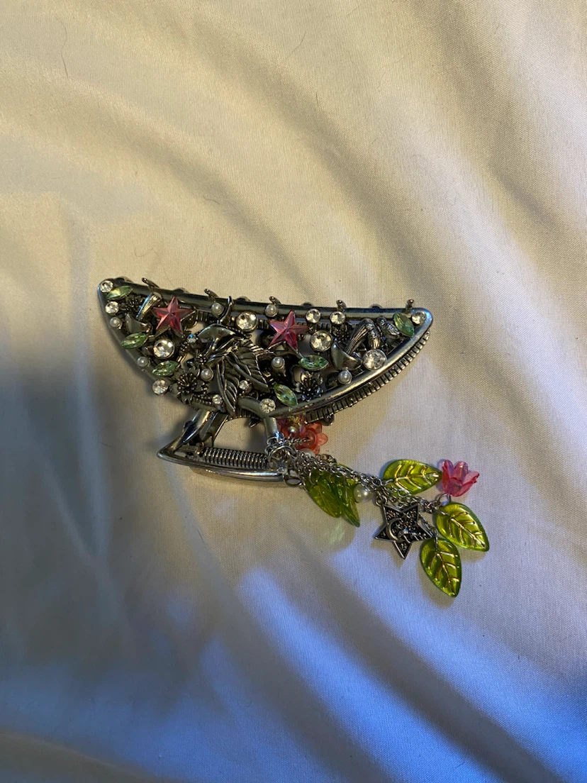 Decorative Claw Clip with Charms