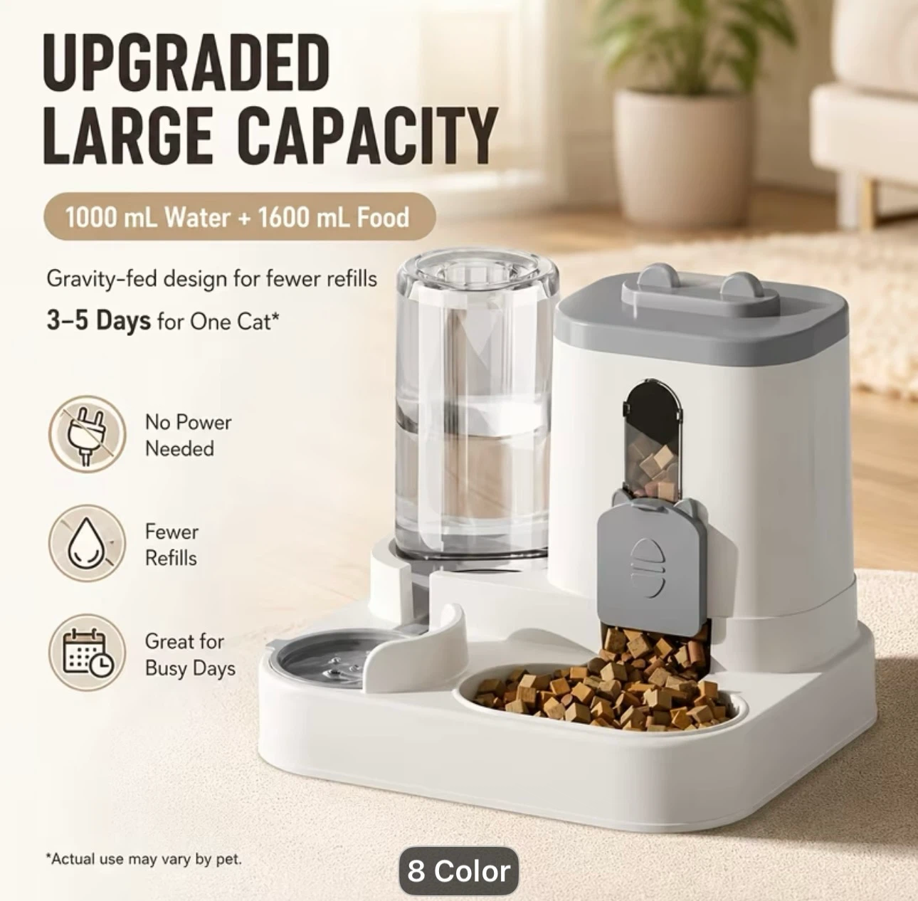 Automatic Pet Feeder and Water Dispenser - photo 5