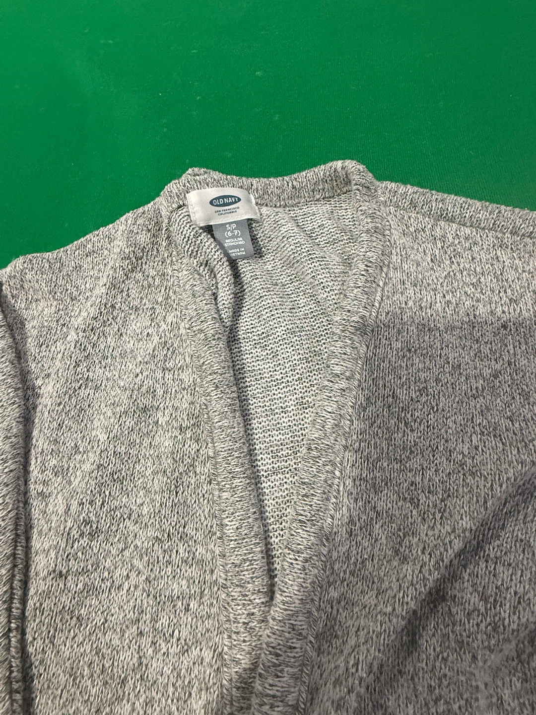 Old Navy Cardigan Sweater girls size 7/8 - photo 2