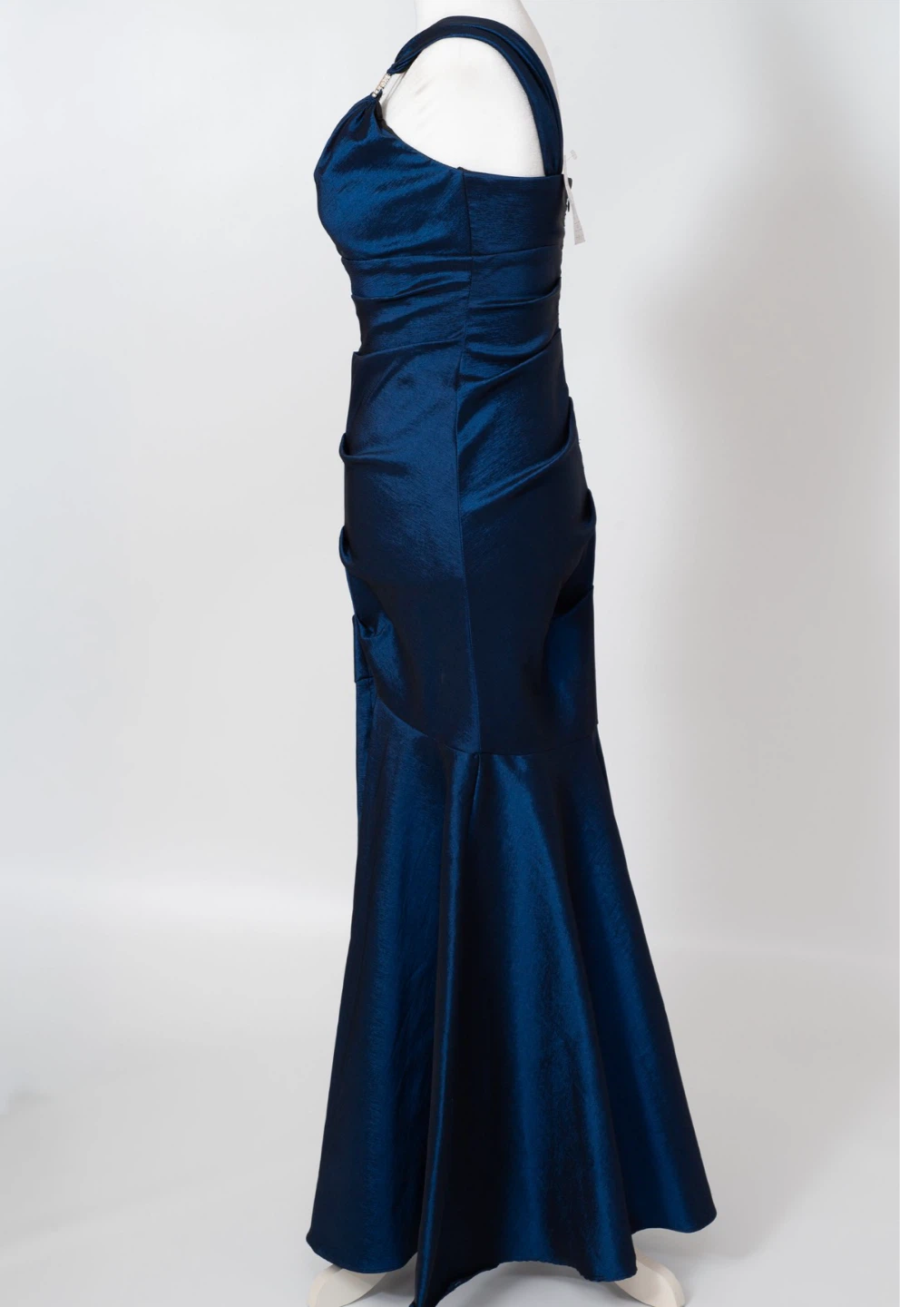 Laura Petites One-Shoulder Mermaid Evening Gown - photo 2
