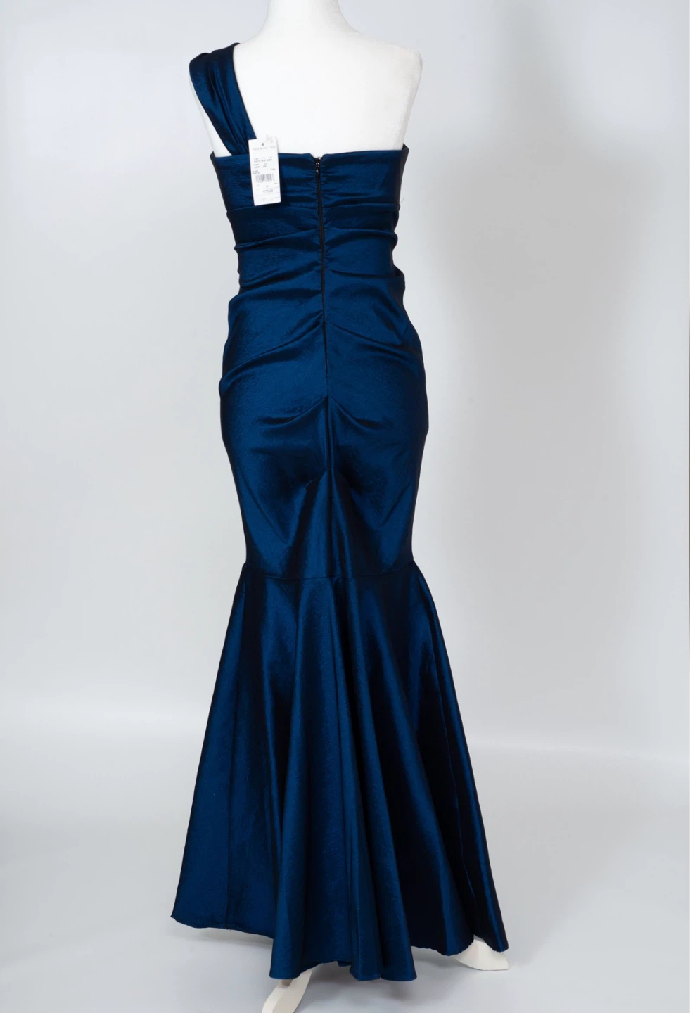 Laura Petites One-Shoulder Mermaid Evening Gown - photo 3