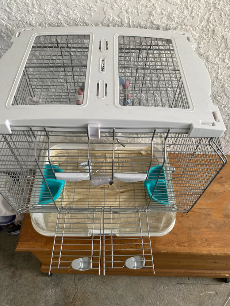 Pet Cage with Accessories