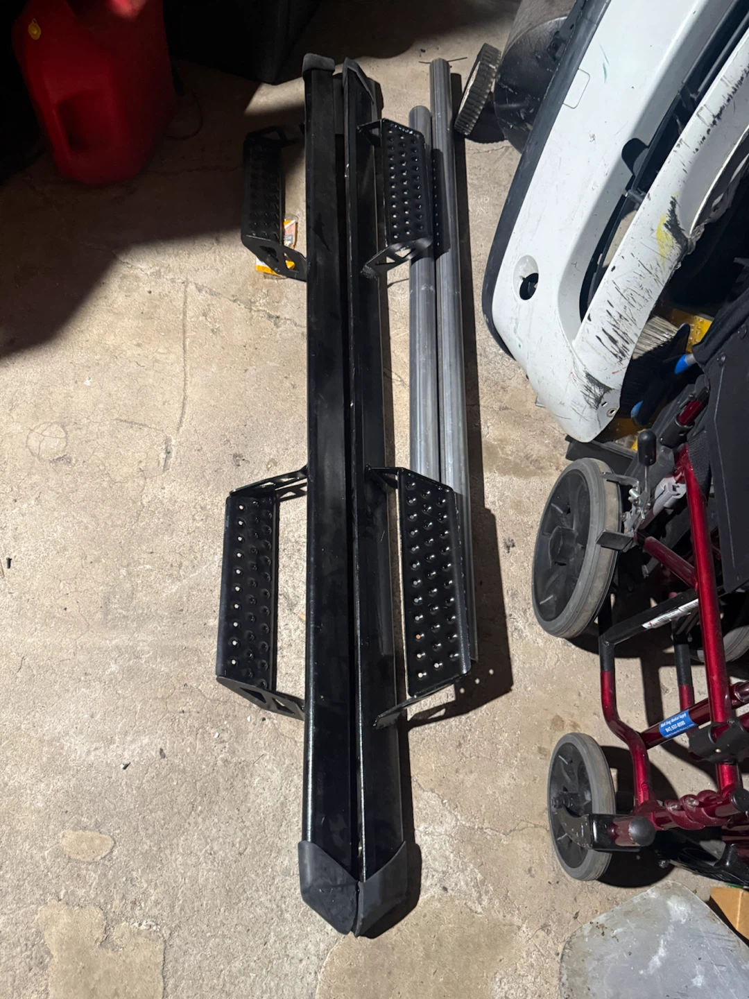 Black Running Boards - 6'3" Length - photo 2