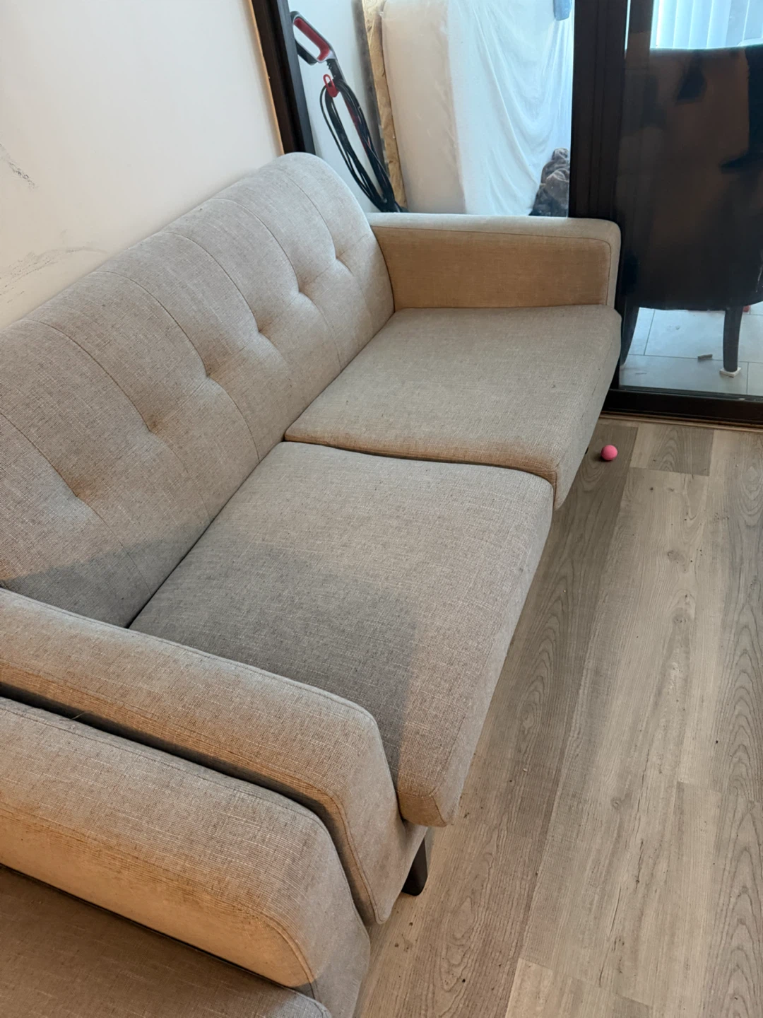 Sofa set with love seat