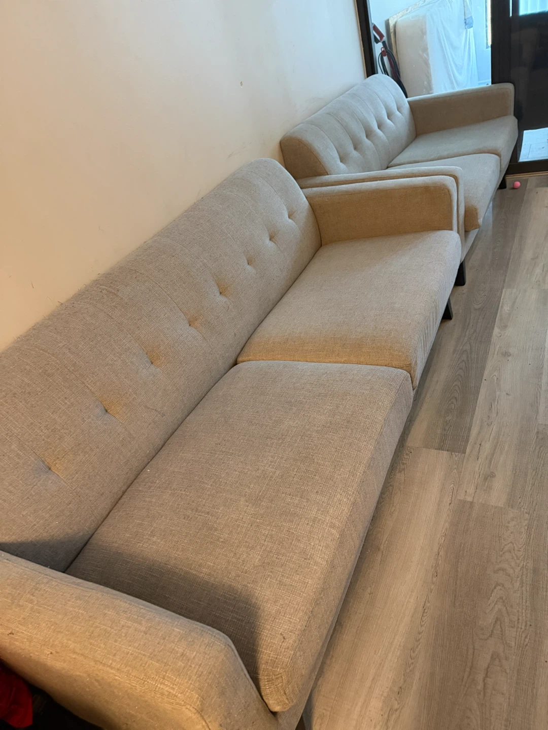Sofa set with love seat - photo 3