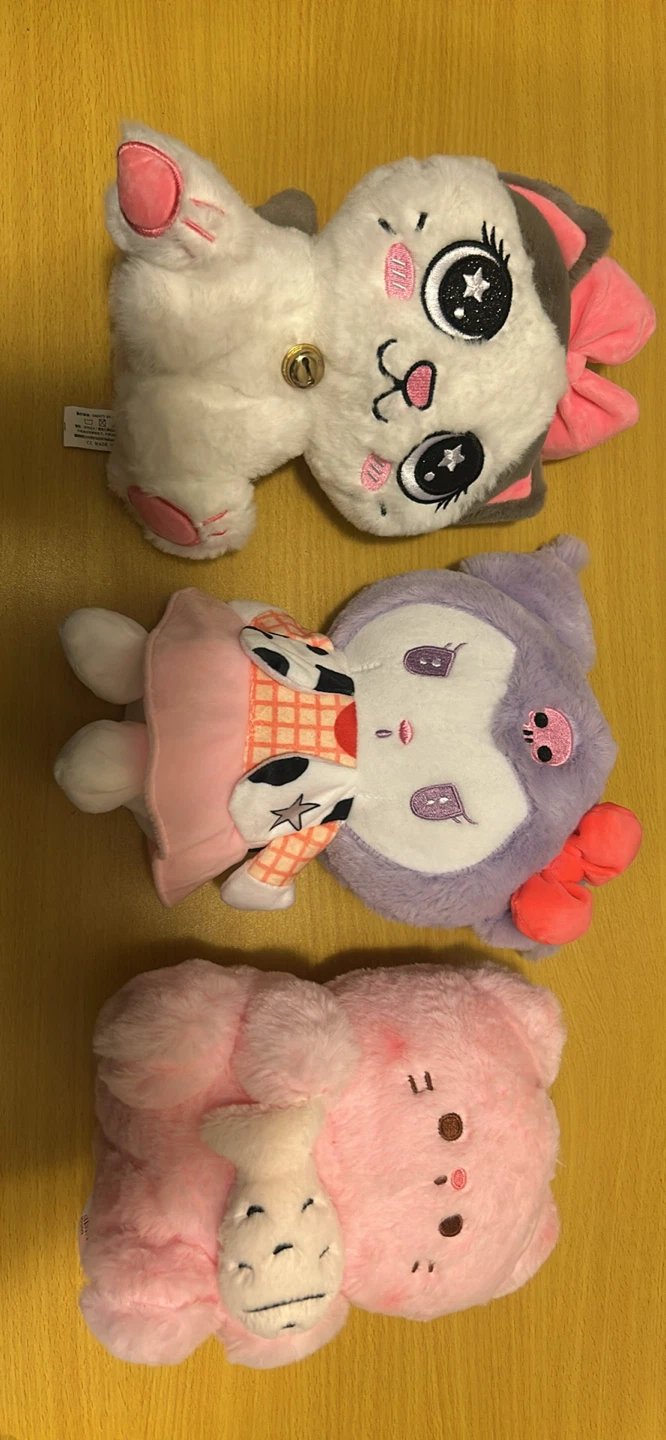 Set of 3 Plush Toys $10 each, $25 for 3