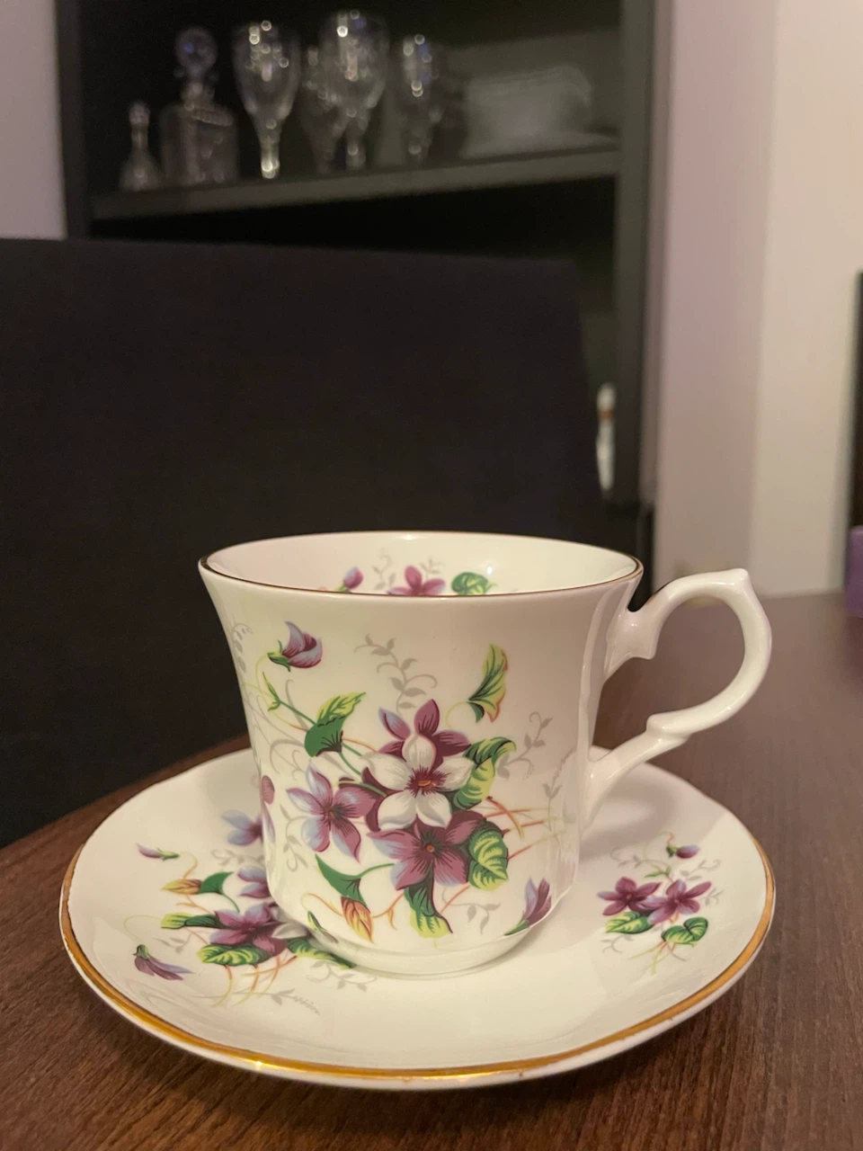 Springfield Bone China Teacup and Saucer Set