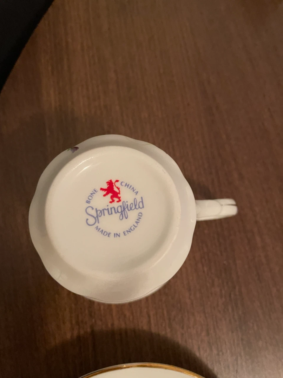 Springfield Bone China Teacup and Saucer Set - photo 2