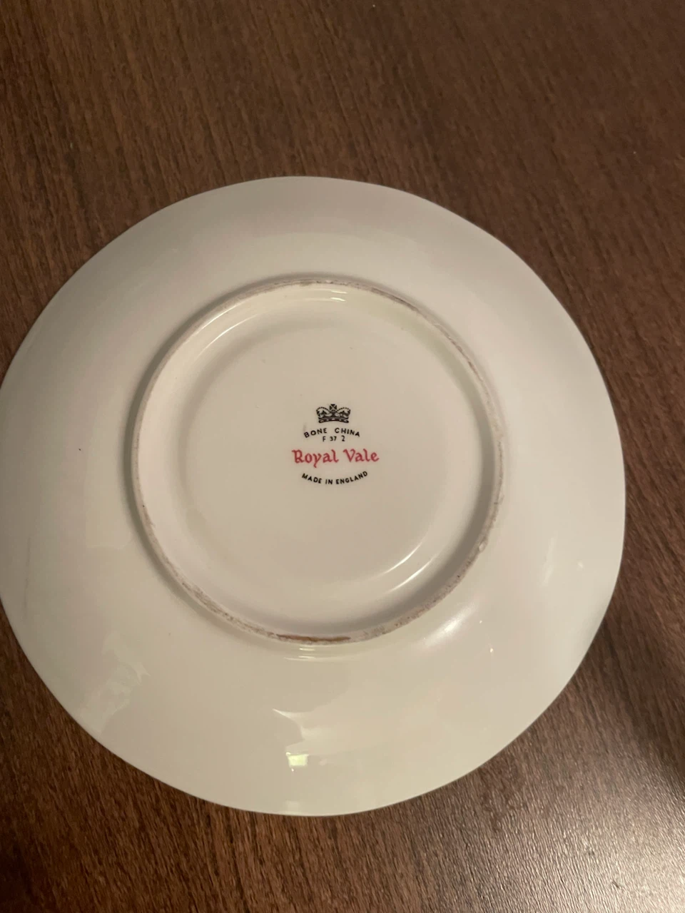 Vintage Royal Vale Bone China Saucer - photo 2