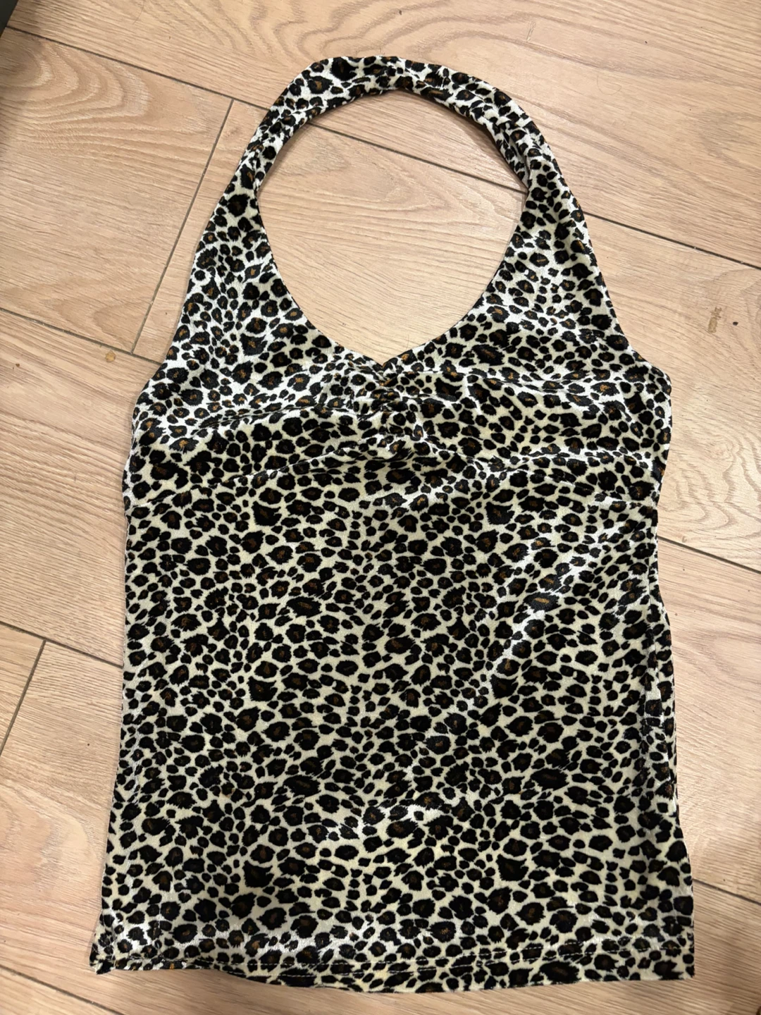 The Other's Leopard Print Halter Top - photo 2