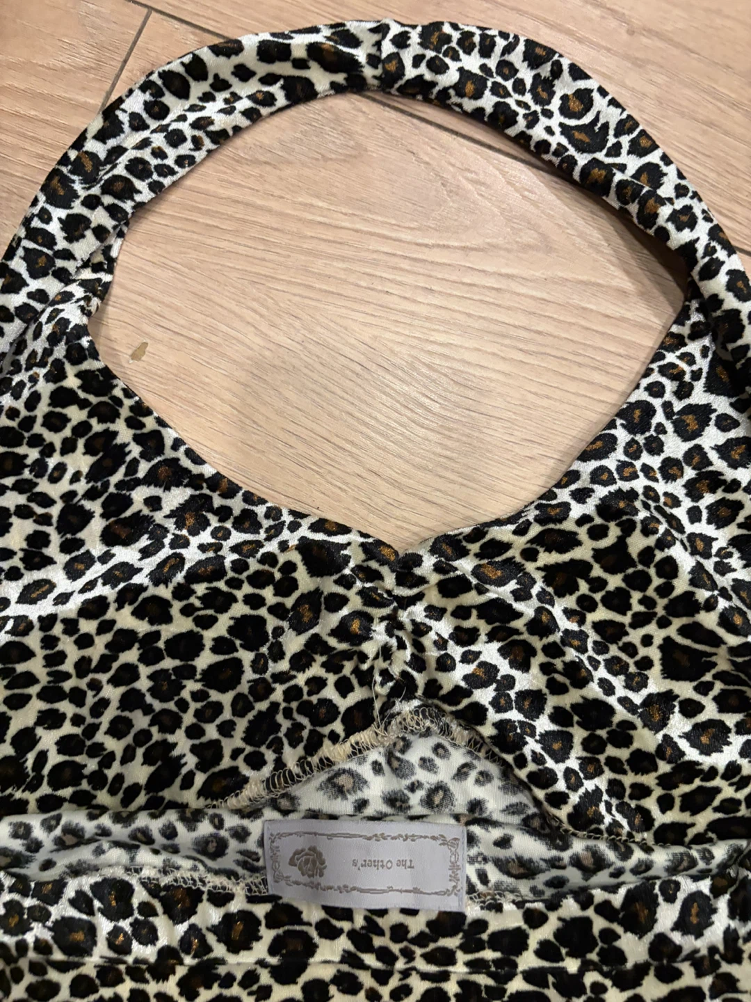 The Other's Leopard Print Halter Top - photo 3