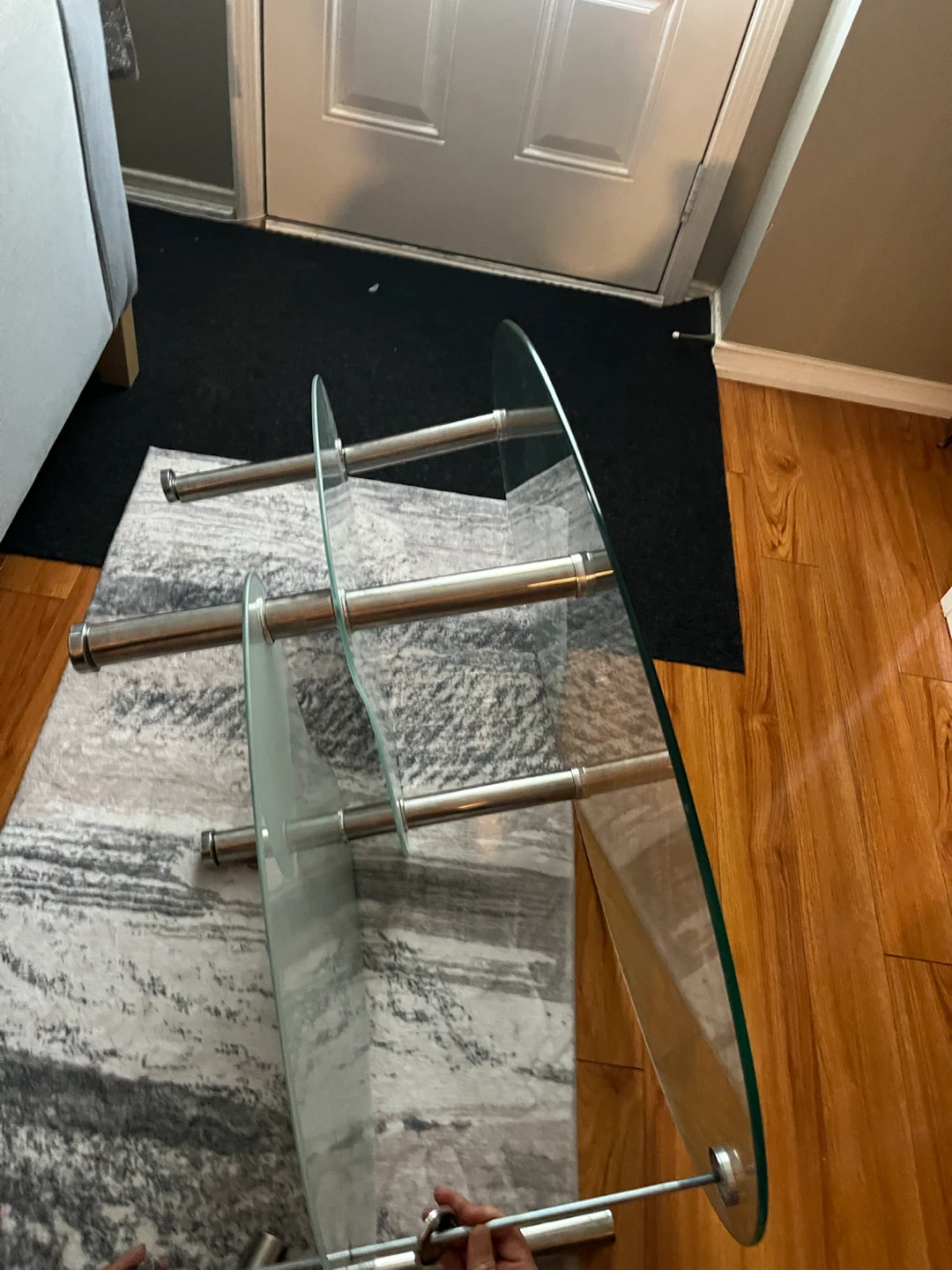 Glass table