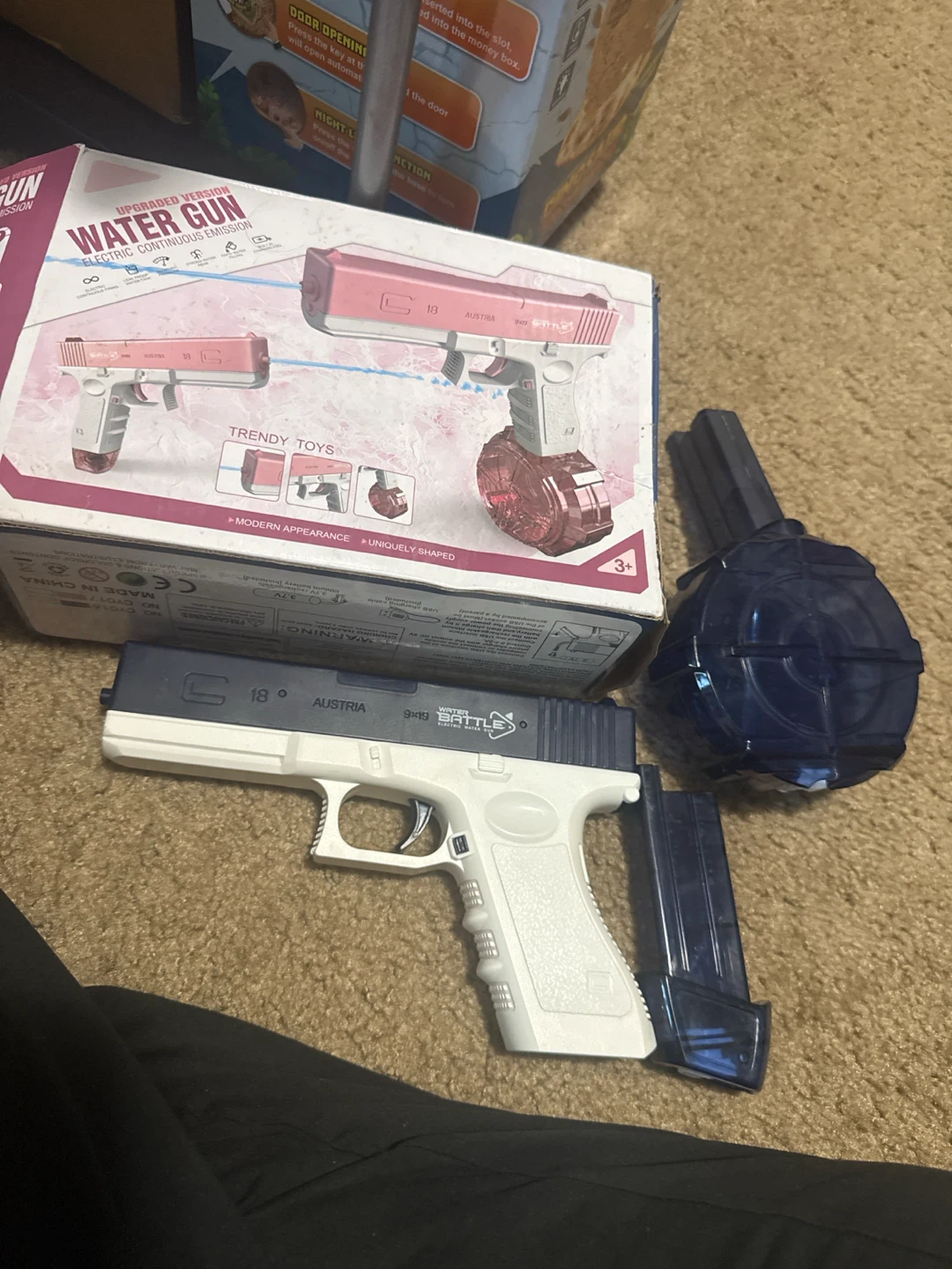 Upgraded Electric Continuous Emission Water Gun Toy