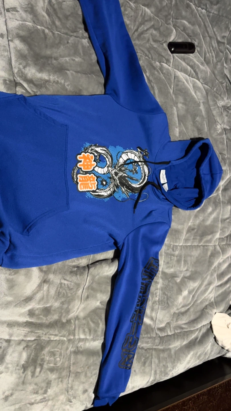Dragon Ball Z Blue Hoodie - photo 2
