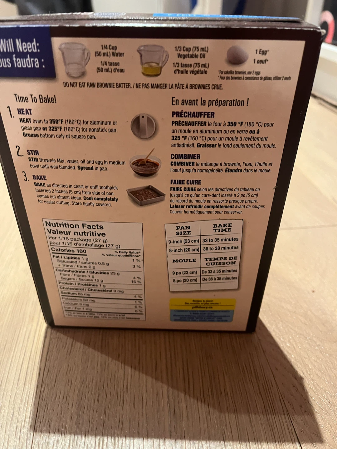 Pillsbury Chewy Fudge Brownie Mix - photo 3
