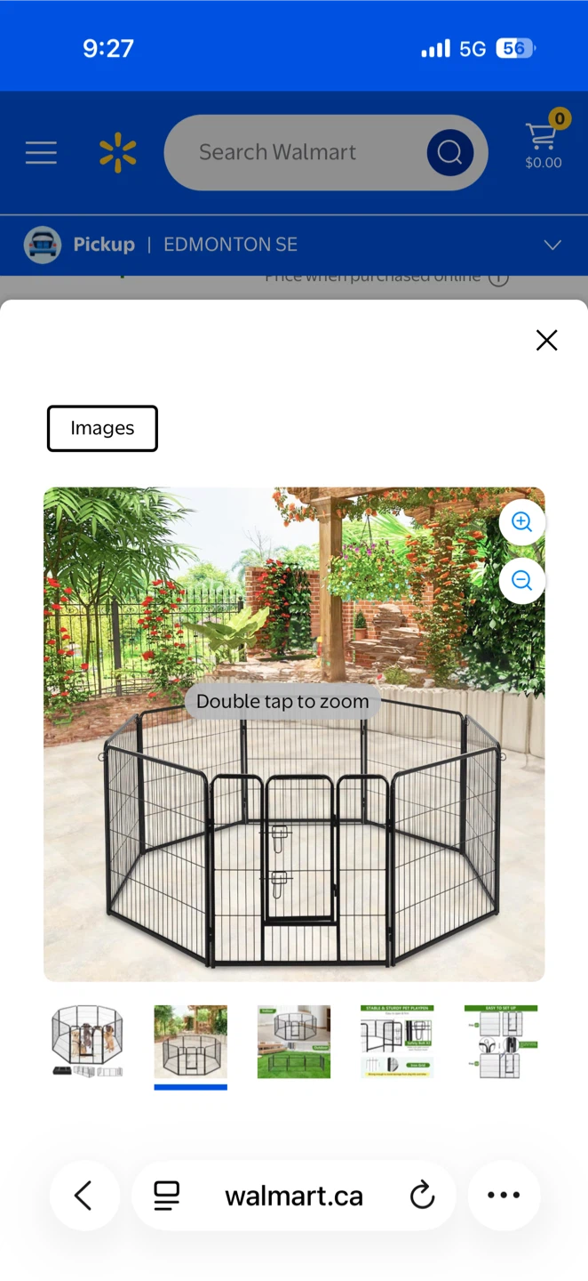 Heavy Duty Metal Dog Playpen - photo 2