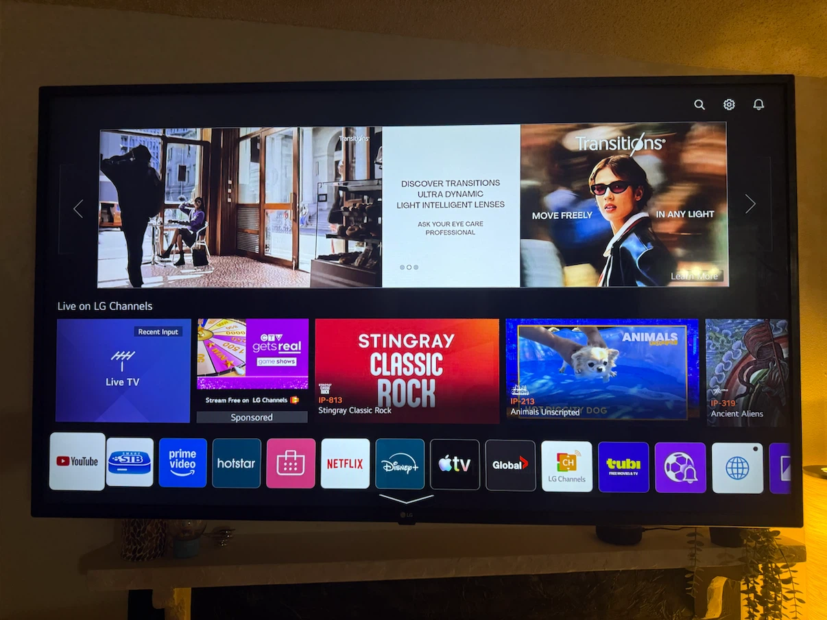 LG 55” Smart TV
