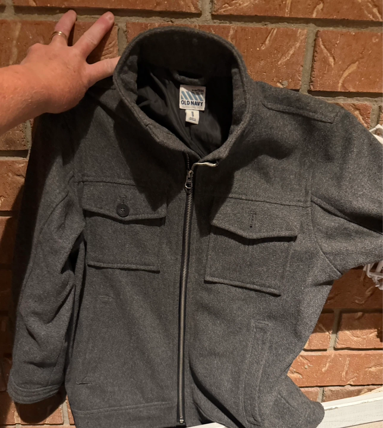 Old Navy Grey Jacket Size M