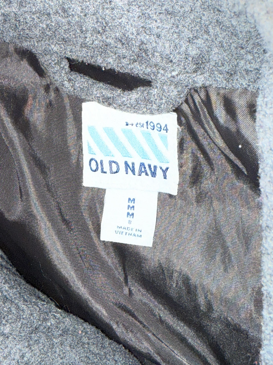 Old Navy Grey Jacket Size M - photo 2