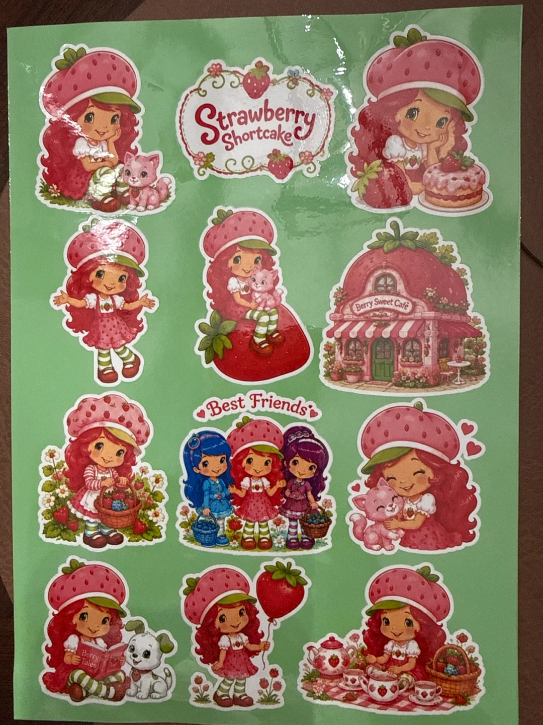 Strawberry Shortcake Stickers