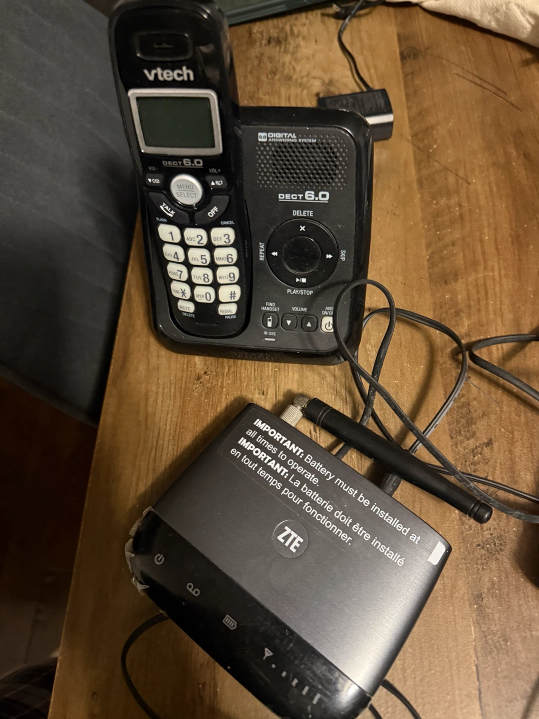 ZTE Wi-Fi Hotspot & VTech Cordless Phone