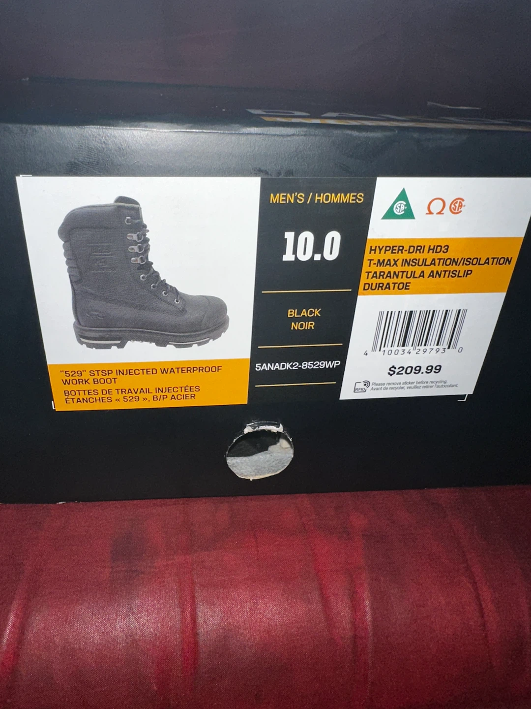 Dakota Workpro Series Waterproof Work Boots - Size 10 - photo 2