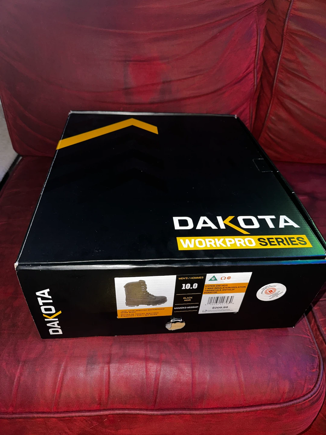 Dakota Workpro Series Waterproof Work Boots - Size 10 - photo 3