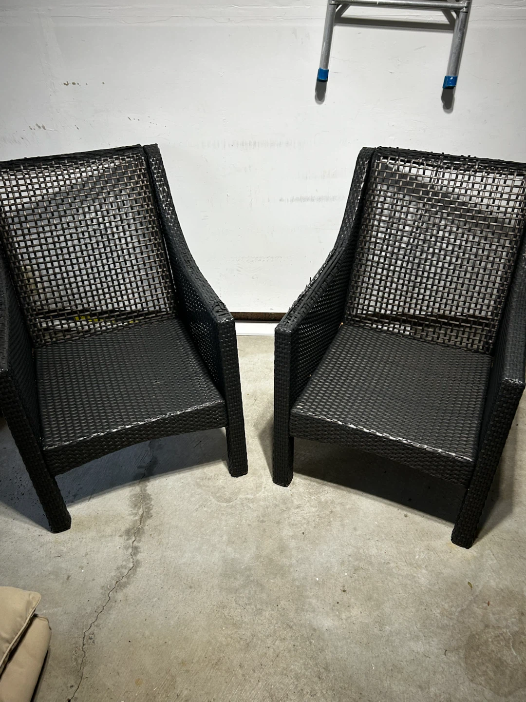 Wicker Patio Chairs (Set of 2) - photo 2