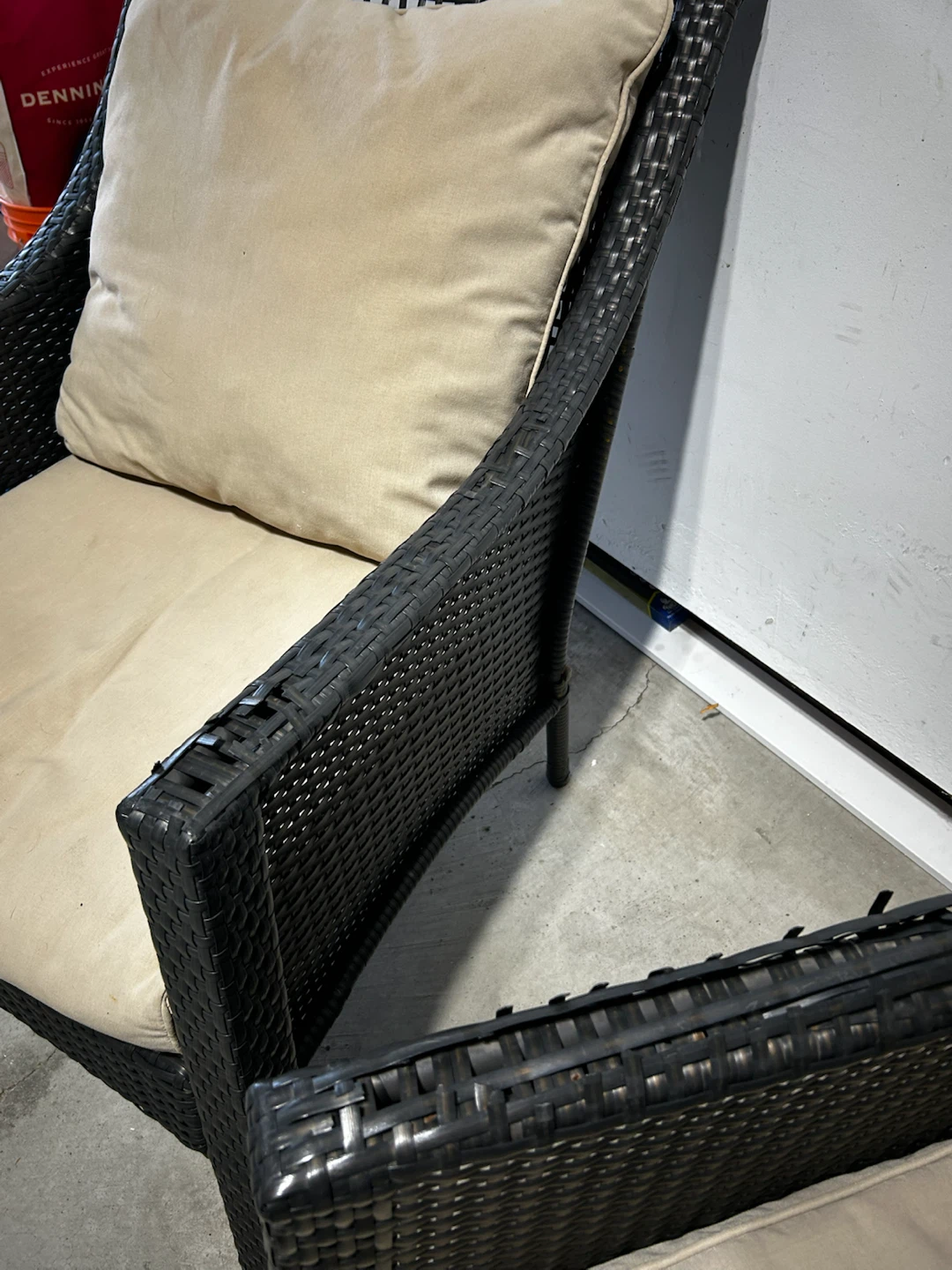 Wicker Patio Chairs (Set of 2) - photo 3