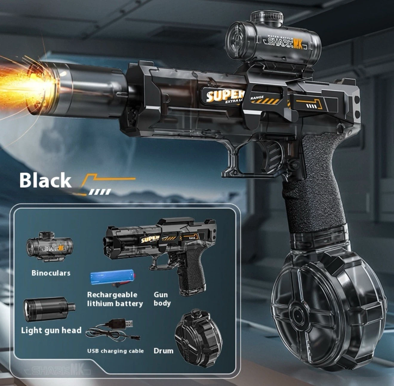 Super Battery Water Gun - photo 2