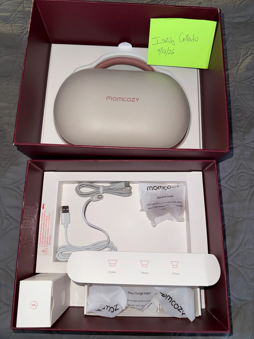 Momcozy Air 1 Double Electric Breast Pump - photo 4