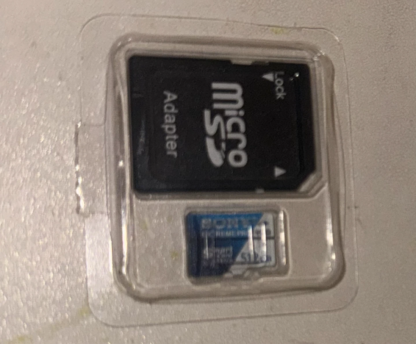 Sony Micro SD Card with Adapter