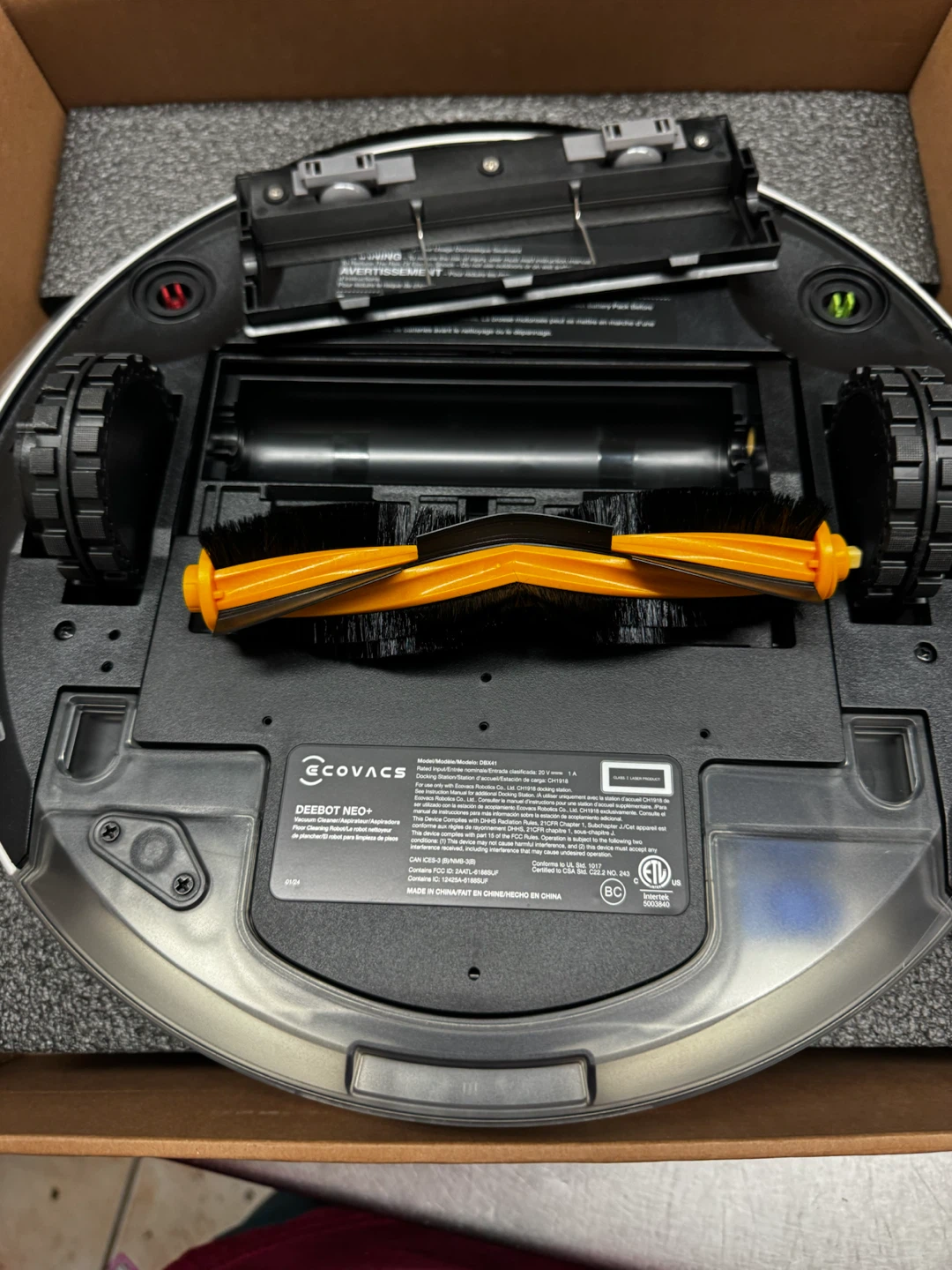 ECOVACS DEEBOT NEO+ Robot Vacuum & Mopping