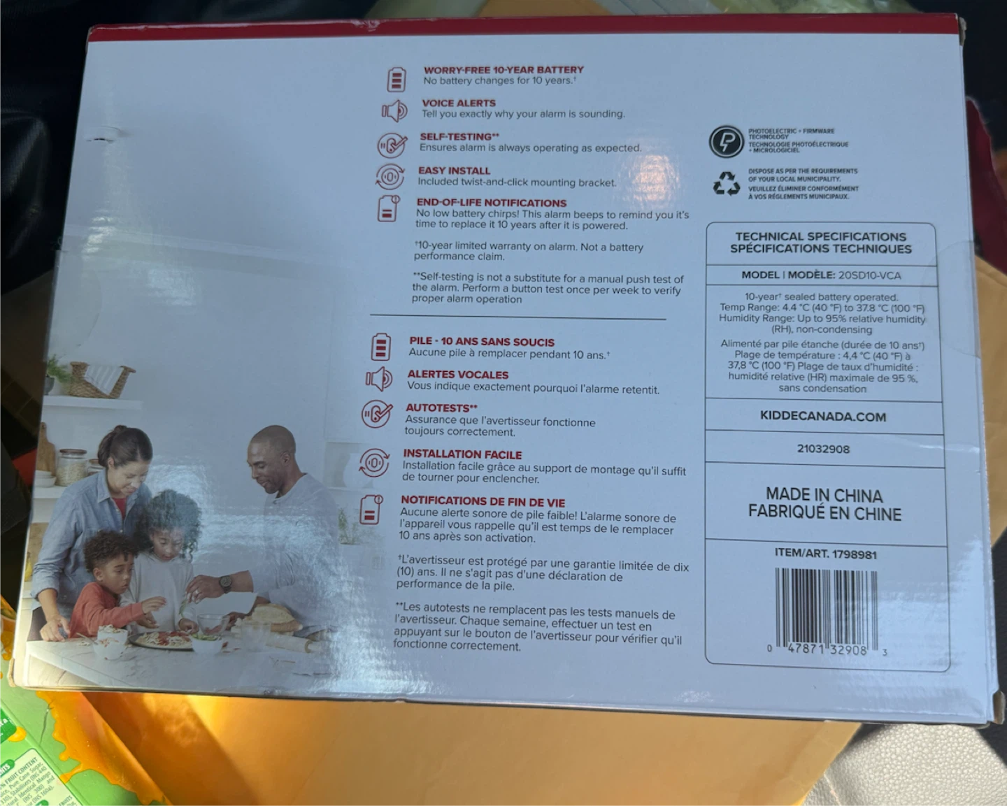 Brand New Kidde 10-Year Smoke Alarm 2-Pack - photo 2