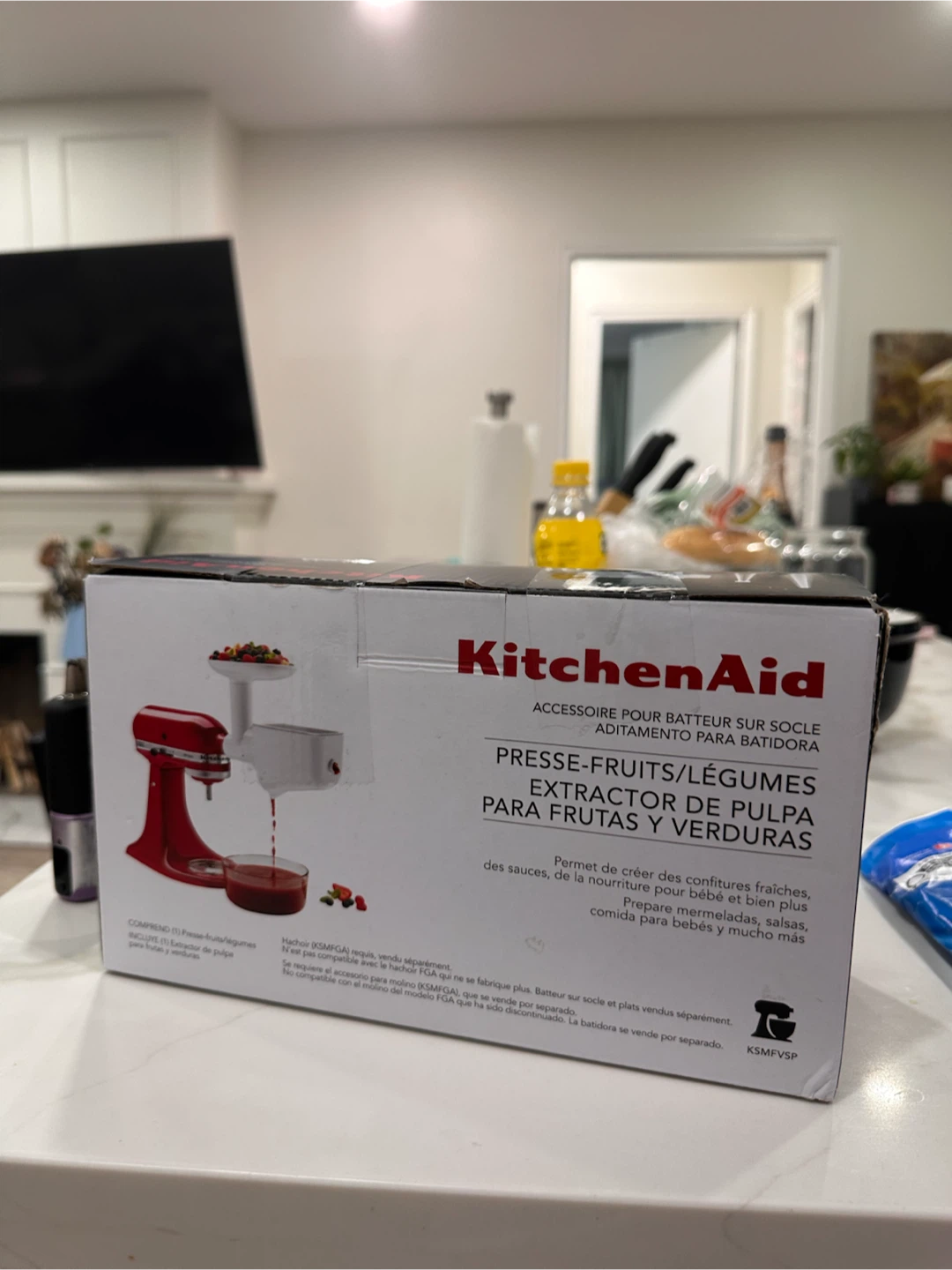 KitchenAid Fruit & Vegetable Strainer Attachment - photo 2