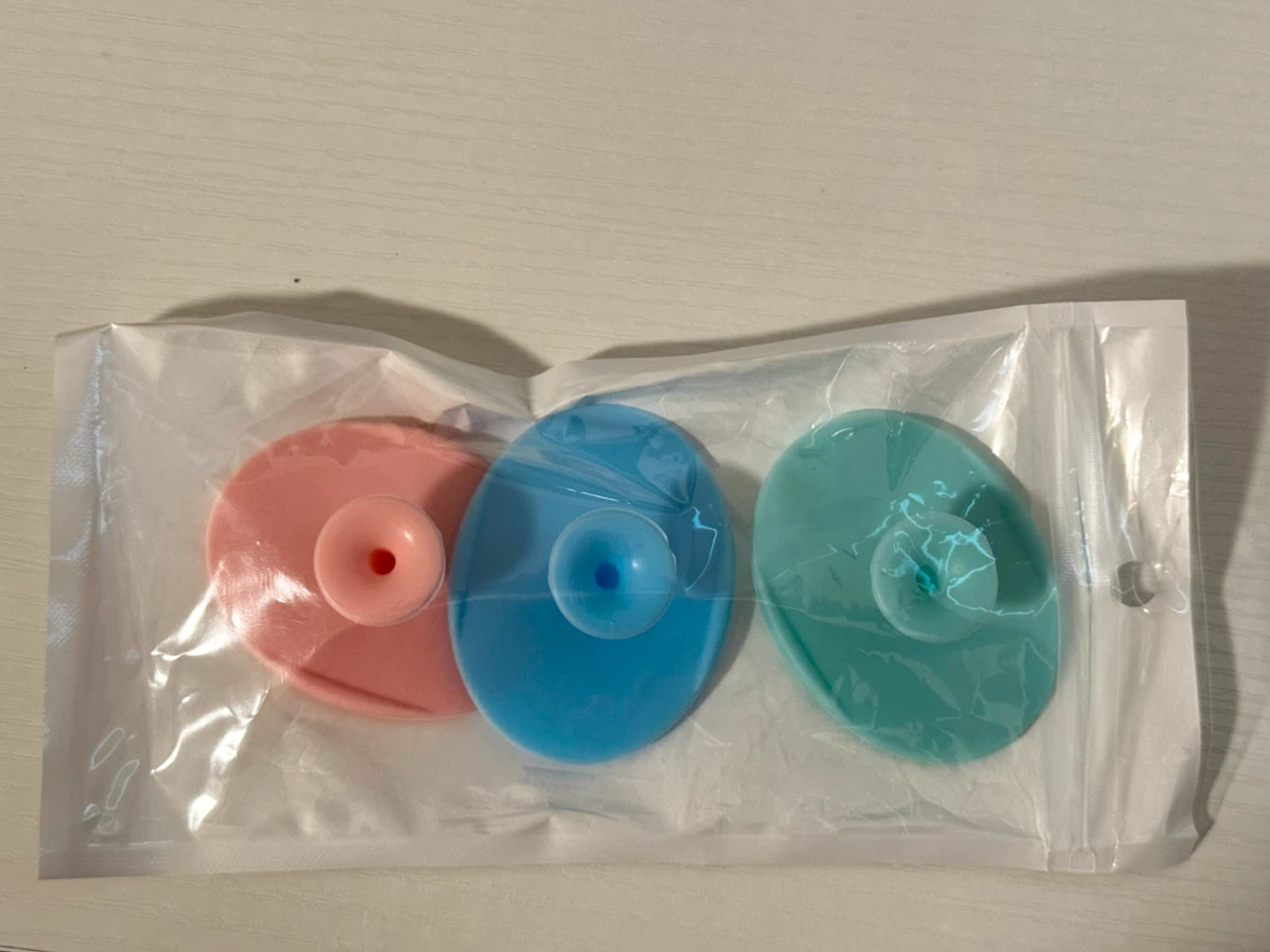 Silicone Face Scrubbers - Set of 3 - photo 2