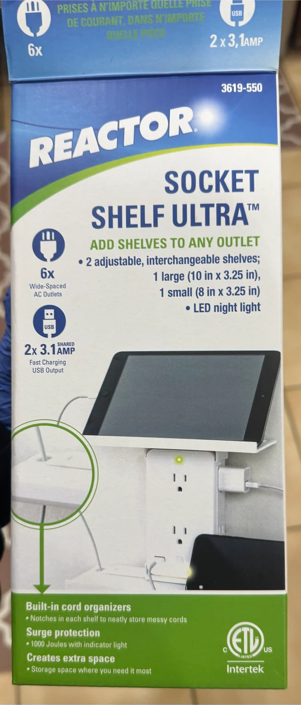 Reactor Socket Shelf Ultra Add-a-Shelf
