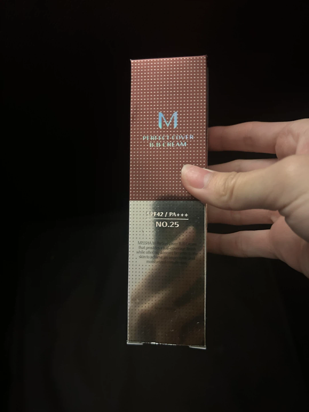 MISSHA M Perfect Cover BB Cream SPF42, No. 25 Warm Beige