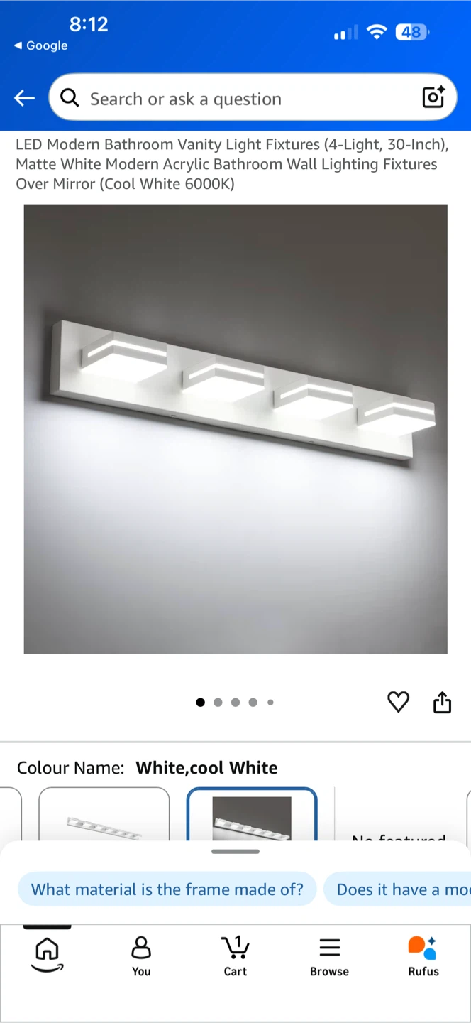 Novelux 3-Light Vanity Light Fixture - photo 2