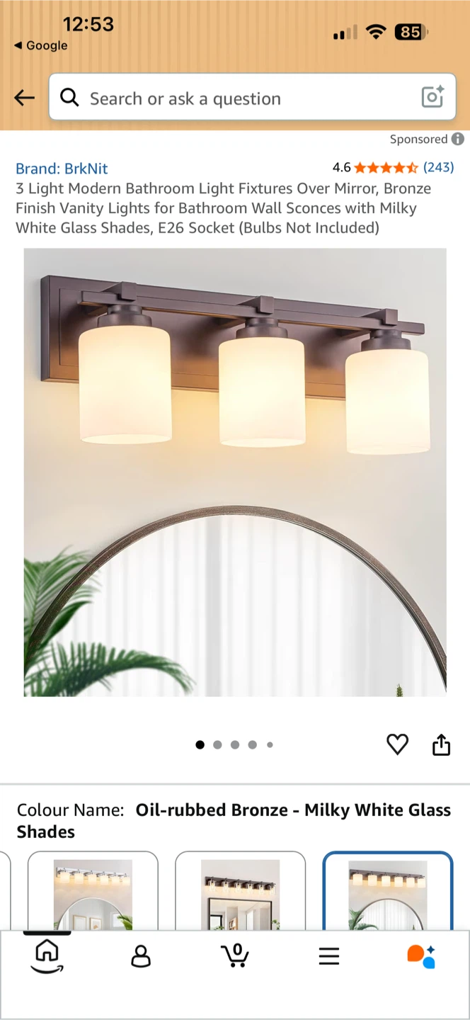 Novelux 3-Light Vanity Light Fixture - photo 5