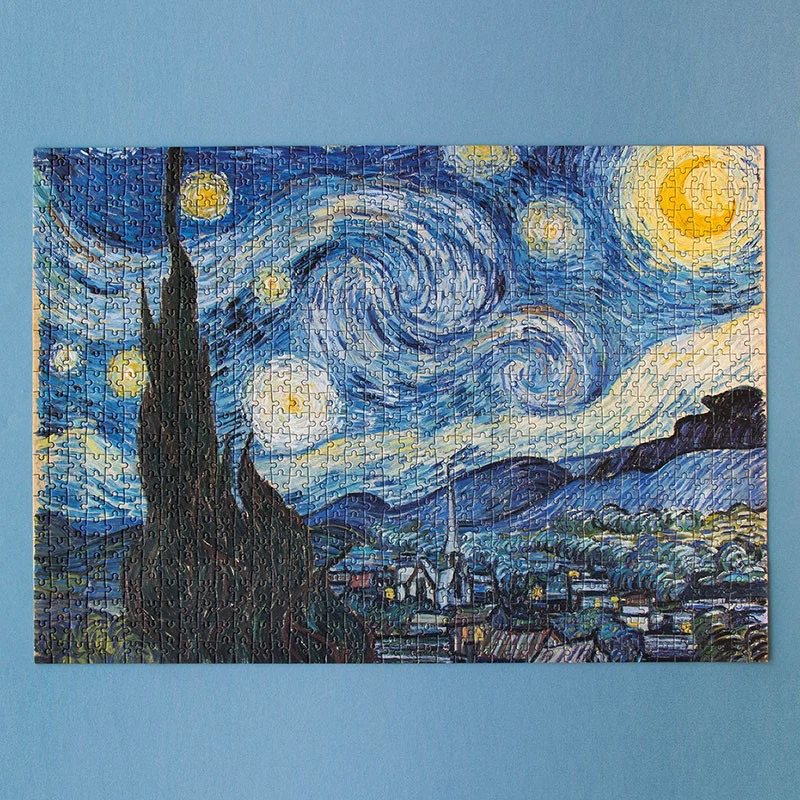 Van Gogh Starry Night 1000 Piece Puzzle - photo 2